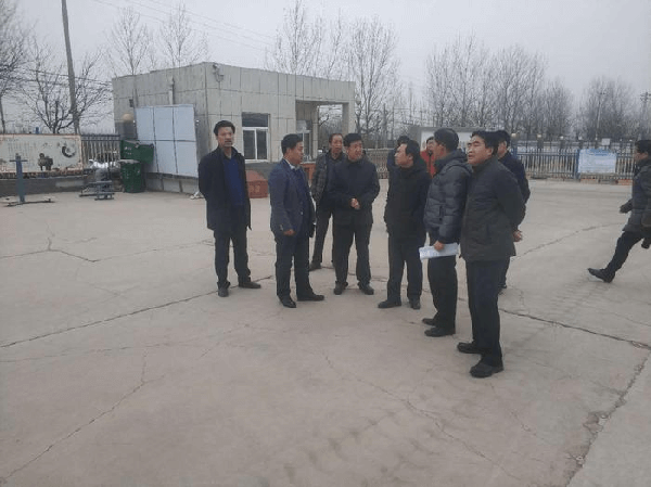 咸阳市政协副主席杨美乐一行莅临华浩轩公司调研指导工作